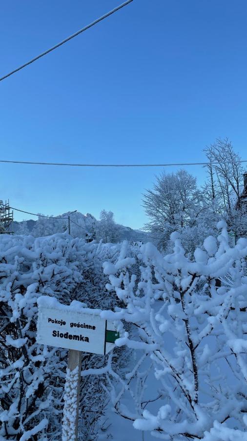 Pokoje Goscinne Siodemka Zakopane Exterior foto